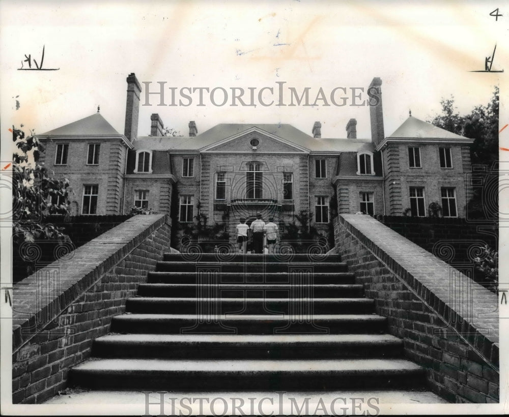 1972 Press Photo Kingswood Center, Mansfield Ohio - Historic Images