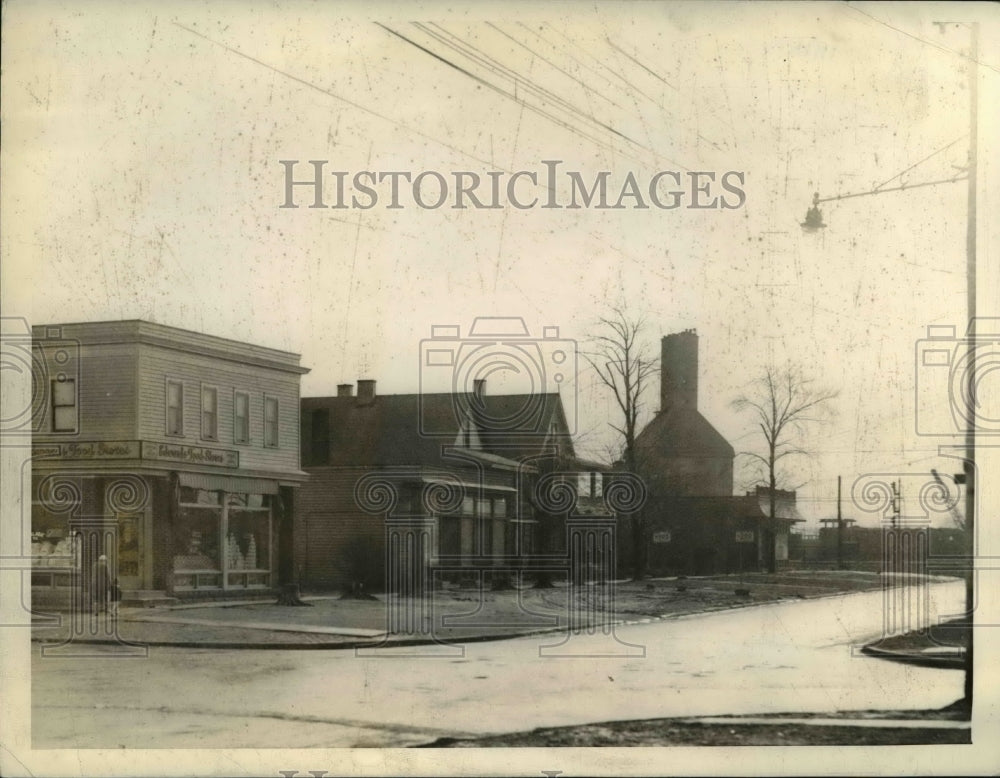 1937 Press Photo West 119th St. Showing Gambling Places - Historic Images