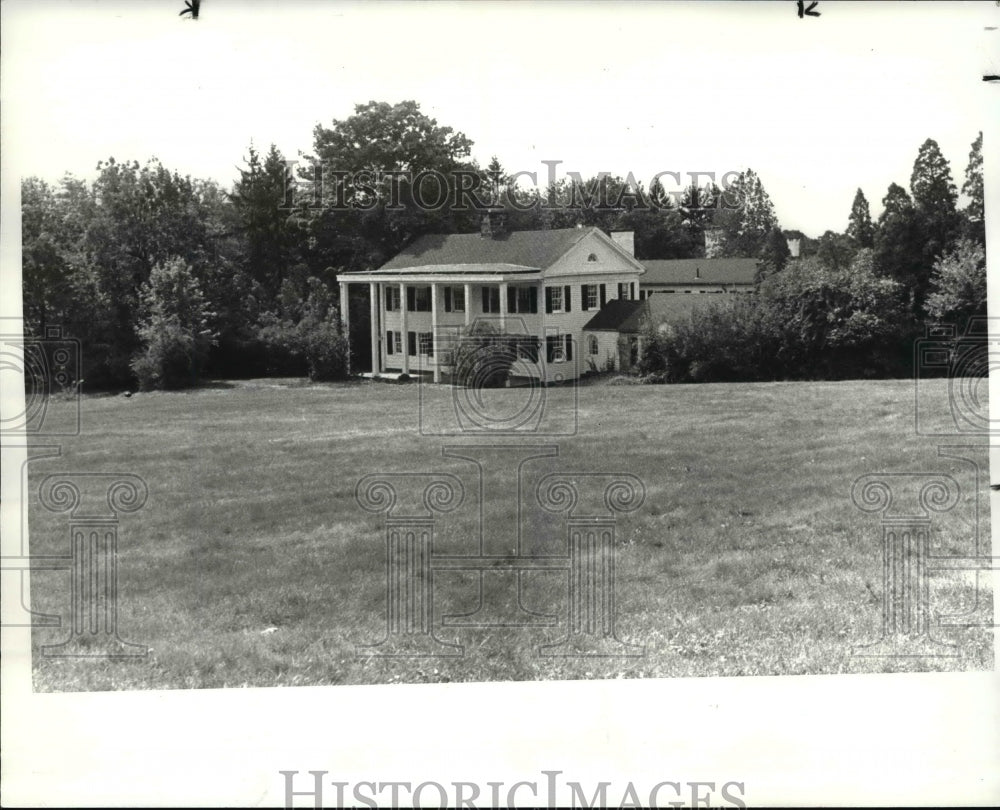 1983 Press Photo Old Firestone estate in Macedonia Ohio - Historic Images