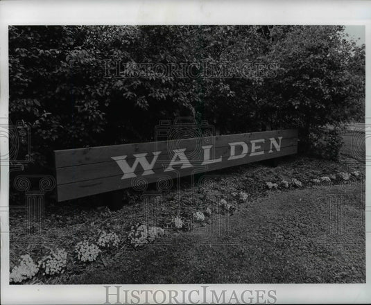 1974 Press Photo Walden in Aurora Ohio - Historic Images
