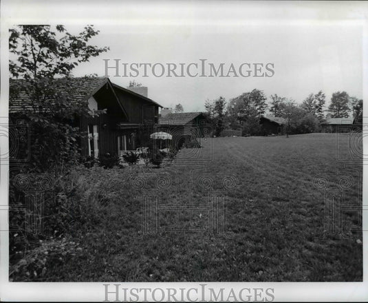 1974 Press Photo Homes at Walden Aurora Ohio - Historic Images