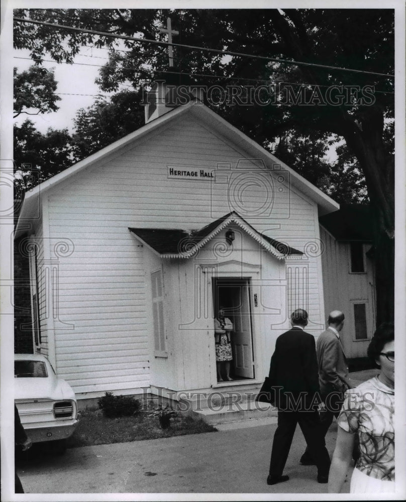 1969 Press Photo Methodist compound in Lakeside Ohio - Historic Images