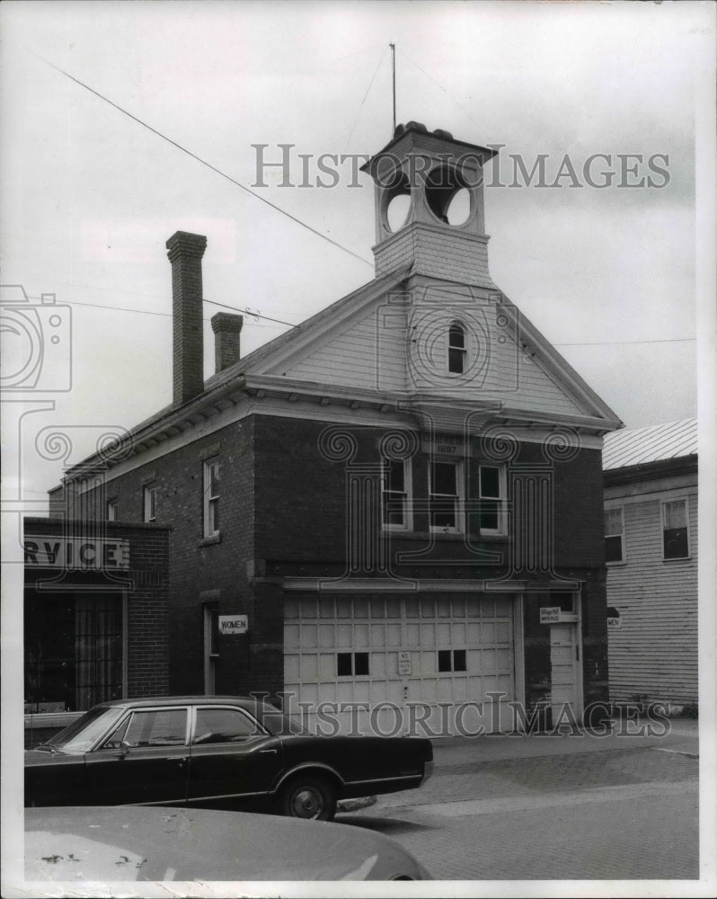 1971 Press Photo Village Hall and Mayor&#39;s office in Medina County, Lodi Ohio - Historic Images