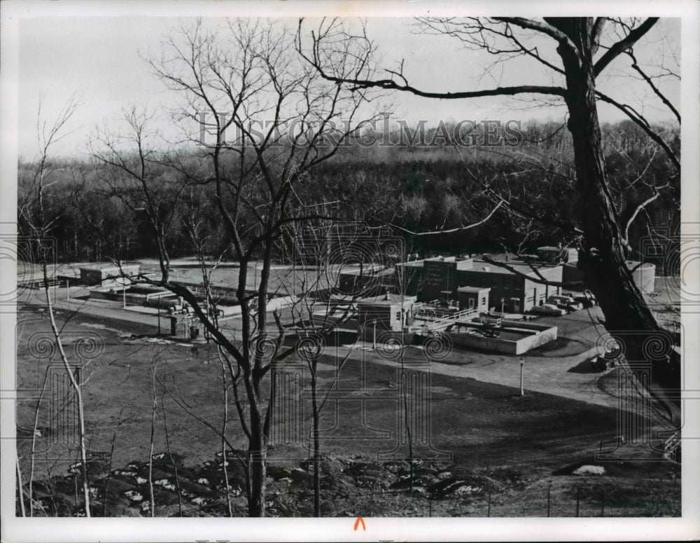 1965 Press Photo Disposal Plant at Ohio North Olnsted - Historic Images