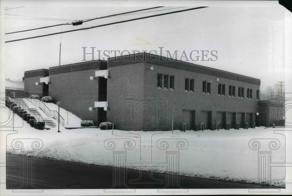 1974 Press Photo North Olmsted, Ohio new Police Headquarters - Historic Images