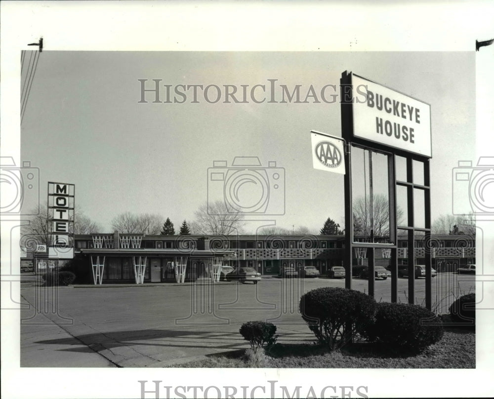 1987 Press Photo Buckeye House Hotel, Ohio North Olmsted - Historic Images