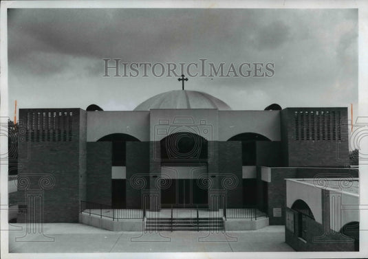 1973 Press Photo St. Demetrios Greek Orthodox Church, Rocky River Ohio - Historic Images
