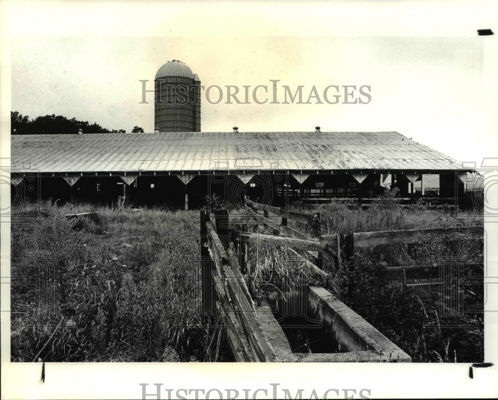 1987 Press Photo Ohio Sagamore Hills - Old Cyrus Eatons Acadia Farm - Historic Images