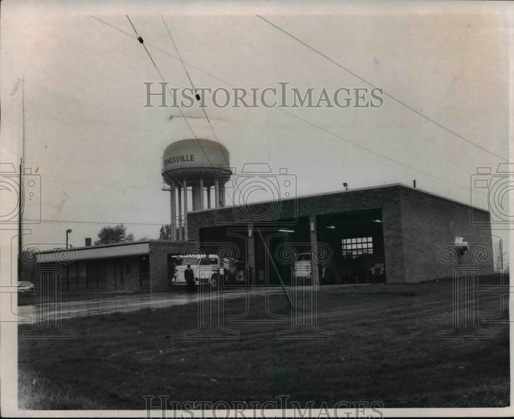 1970 Press Photo New Fire Department building in Strongsville Ohio - Historic Images