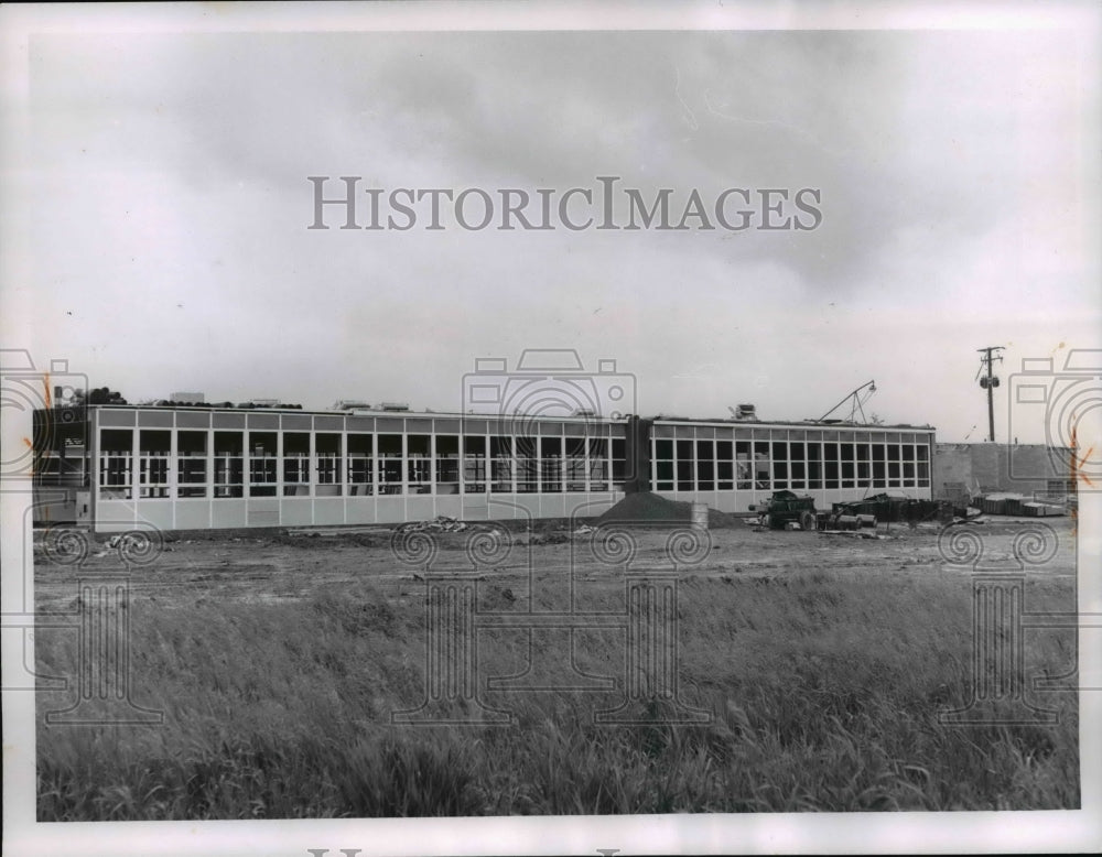 1961 Press Photo New Streetsboro Elementary School in Ohio - Historic Images