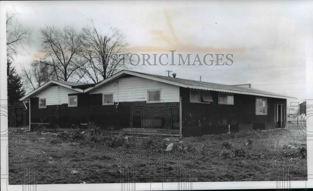 1973 Press Photo Public Library at Streetsboro Ohio - Historic Images