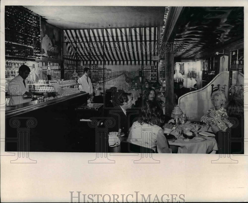1971 Press Photo Leonello's Restaurant - Historic Images