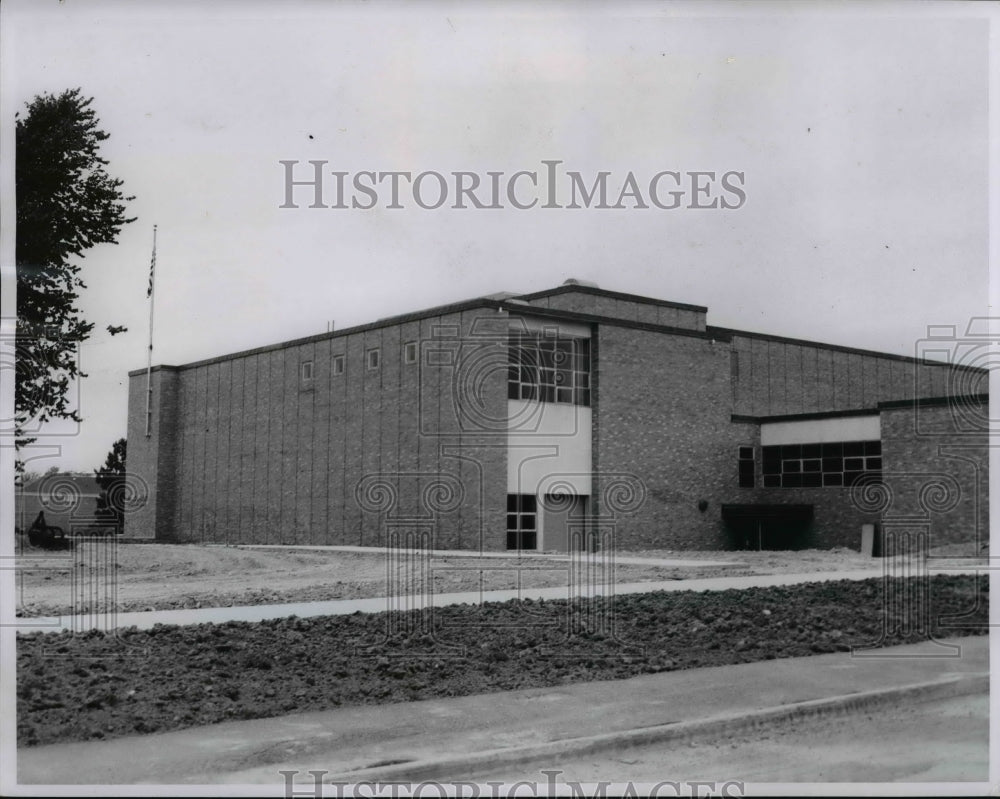 1956 Press Photo Wiley Jr. High School University Heights Ohio - Historic Images