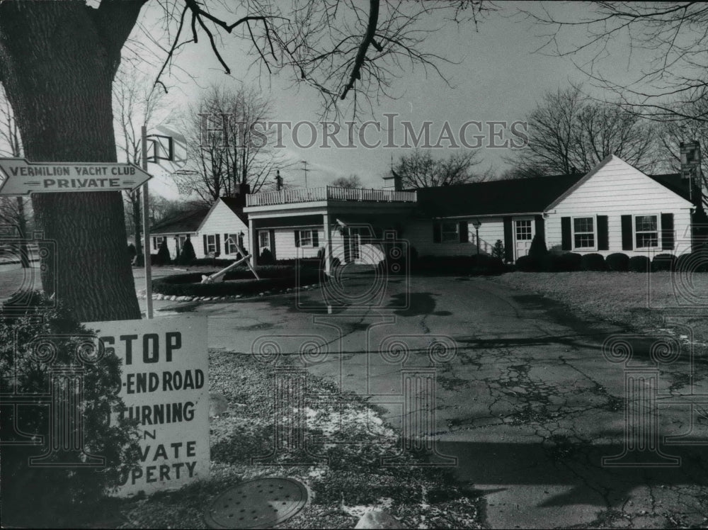 1973 Press Photo Yacht Club at Vermillion Ohio - Historic Images