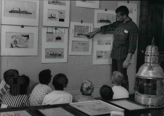 1962 Press Photo Vermilion Ohio Boat Club sailing camp leader Terrence McLean - Historic Images