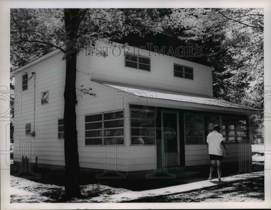 1962 Press Photo Linwood Park's newest cottages at Vermilion Ohio - Historic Images