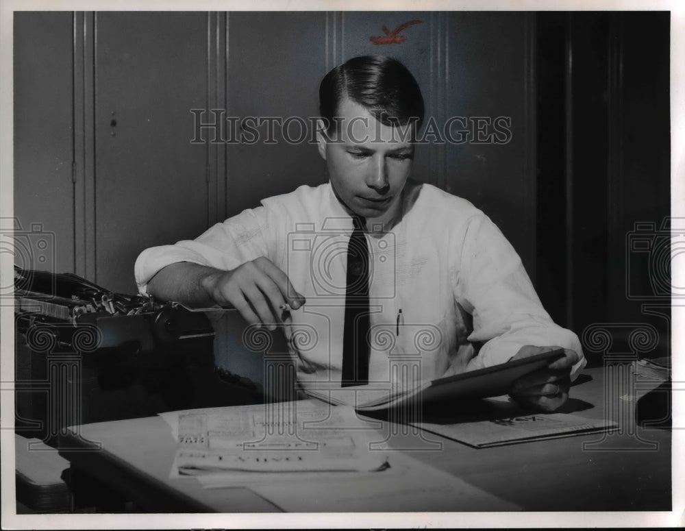 1963 Press Photo Writ C. Barnard - Historic Images