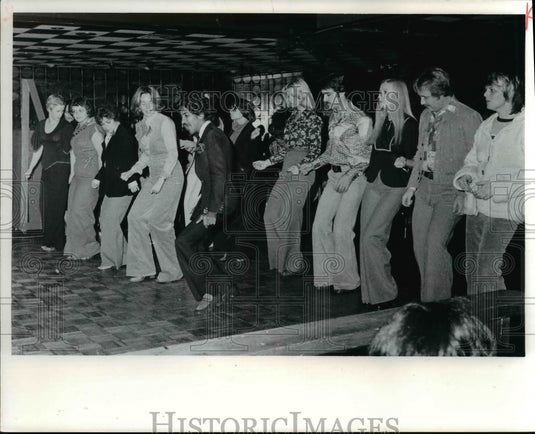 1976 Press Photo Tony Wilson at Lady Disco, Mentor Ohio - cvb03385 - Historic Images
