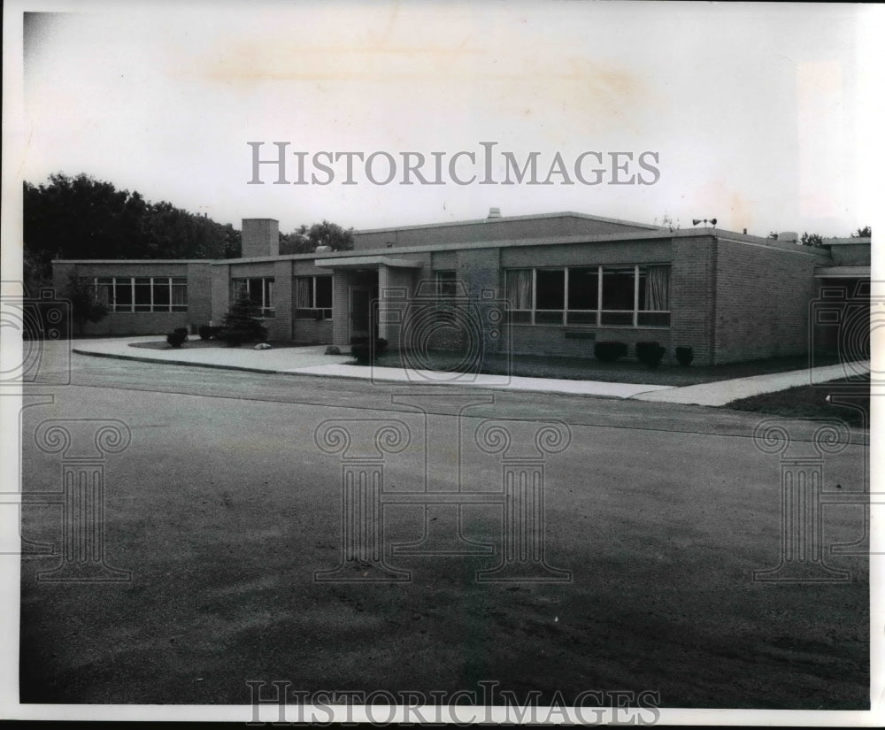 1971 Press Photo Broadmoon School, Mentor Ohio is for retarded children - Historic Images