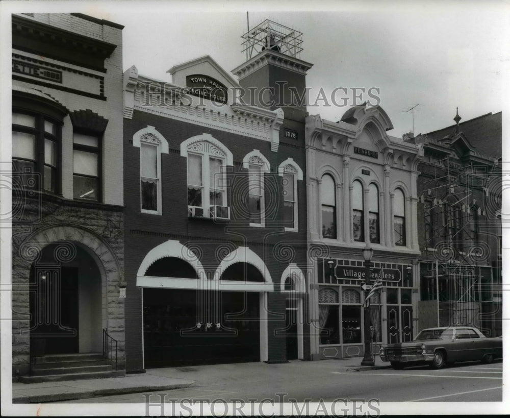 1971 Press Photo Fire Department and Police Department, Medina County Ohio - Historic Images