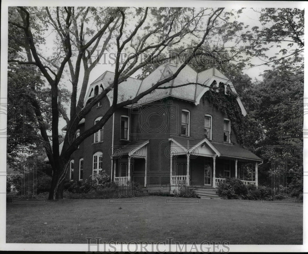 1971 Press Photo Sipher house, 435 Smith Road, Medina Ohio - Historic Images