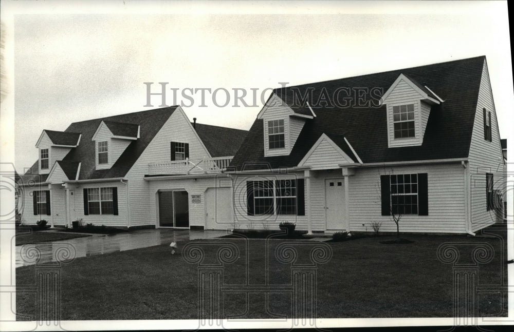 1982 Press Photo New condominiums in Mentor Ohio - Historic Images