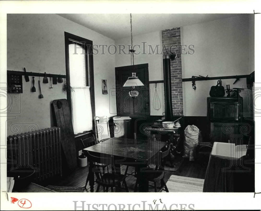 1989 Press Photo Clague House, Westlake Ohio - Historic Images