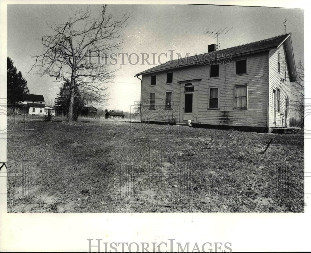 1984 Press Photo A property of Oakwood Village, Ohio - Historic Images