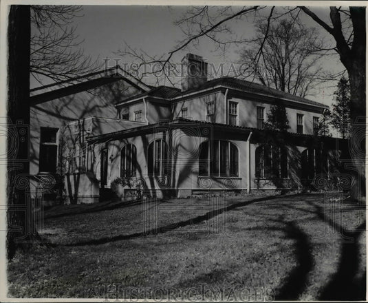 1949 Press Photo Pine Ridge Country Clubhouse, Wickliffe Ohio - Historic Images