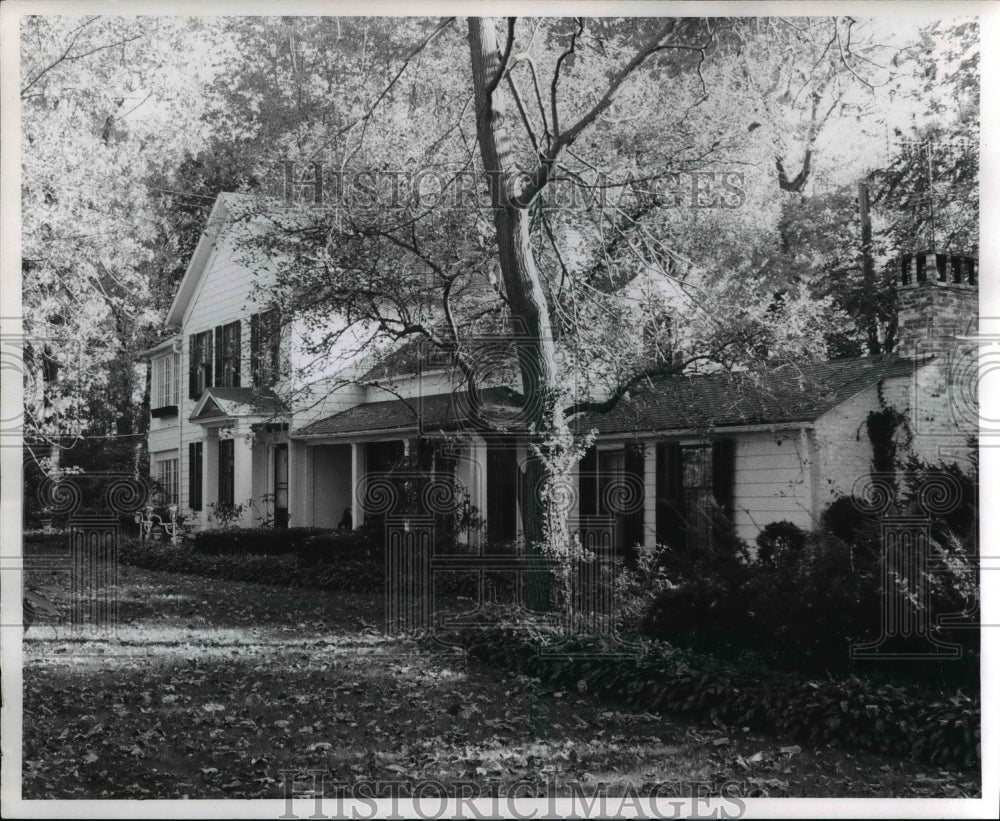 1971 Press Photo The R. S. Parson home the oldest house in the Western Reserve - Historic Images