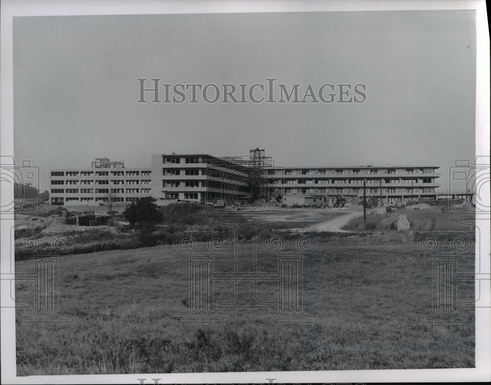 1951 Press Photo Ohio Warrensville Chronic Hospital - Historic Images