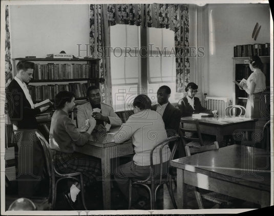 1951 Press Photo Patients at Sunny Acres, Warrensville Ohio - cvb03717 - Historic Images