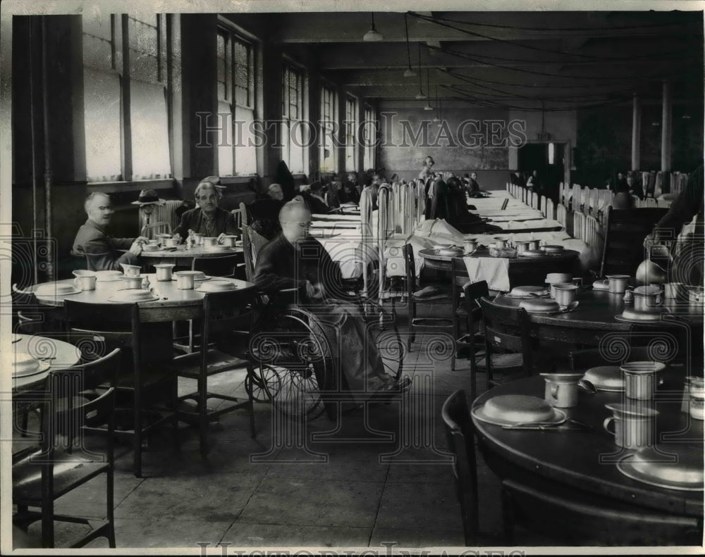 1945 Press Photo Mens Dormitory Warrensville Infirmary - Ohio - Historic Images