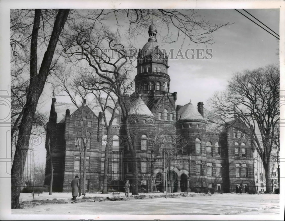 1964 Press Photo Warrensville Ohio - Trumbell County Court  House - Historic Images