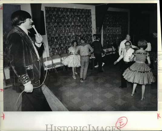 1979 Press Photo Ramon Marsch at Faith United Church of Christ Dancing - Historic Images