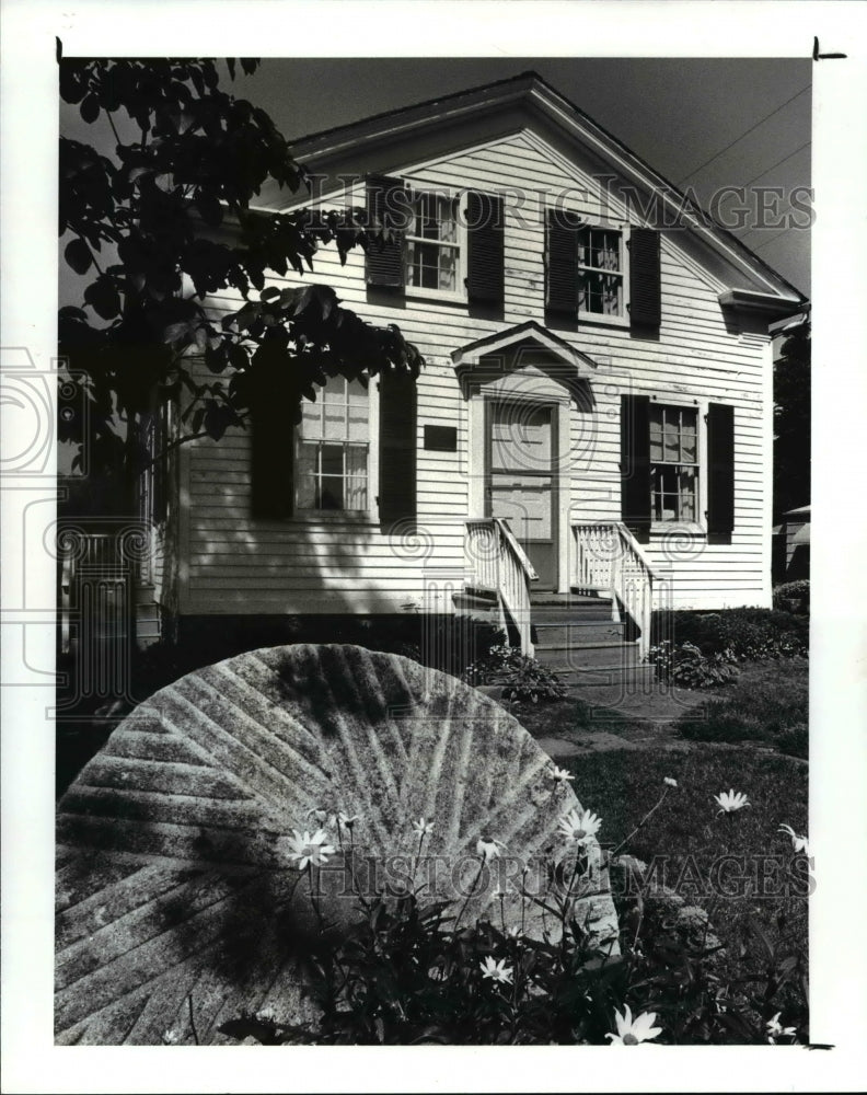 1987 Press Photo Palmer house, Northfield Center Township, Ohio - Historic Images