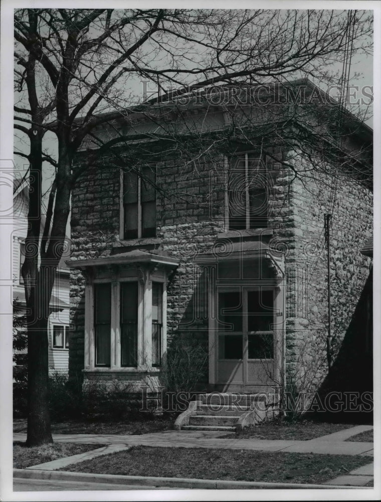 1965 Press Photo Home at Franklin Street Sandusky Ohio - Historic Images