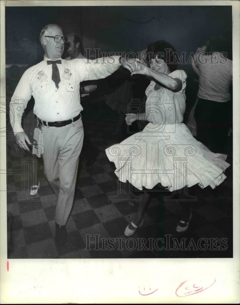 1979 Press Photo William and Nan Miller of Lakewood Ground Square - Historic Images