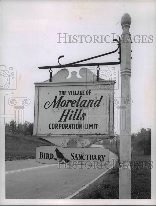 1965 Press Photo The Village of Moreland Hills - Ohio - Historic Images