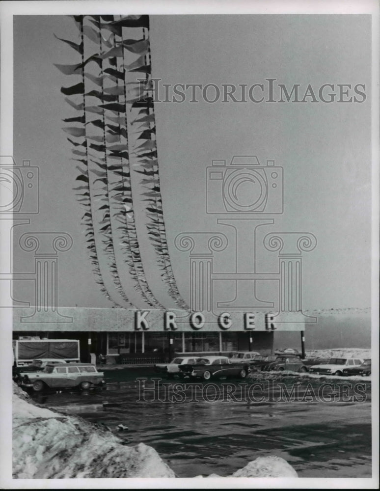 1966 Press Photo Kroger at Twinsburg Ohio - Historic Images