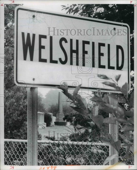 1973 Press Photo Welshfield, Ohio - Historic Images
