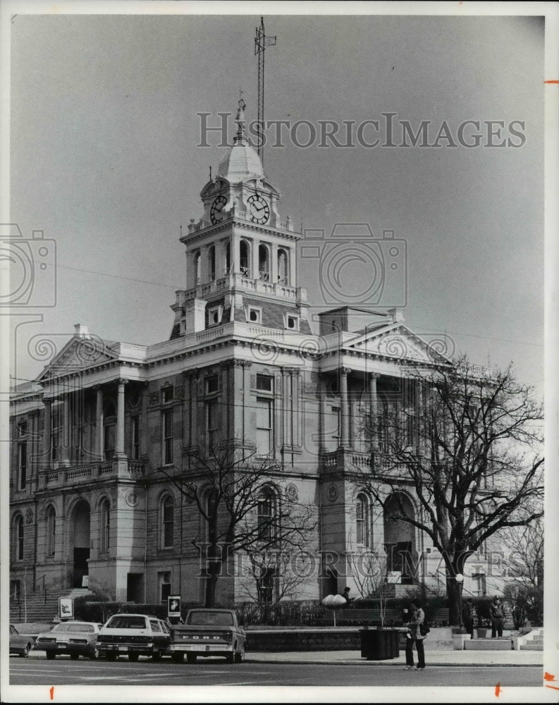 1977 Press Photo Washington Courthouse - Fayette County Courthouse, Ohio - Historic Images