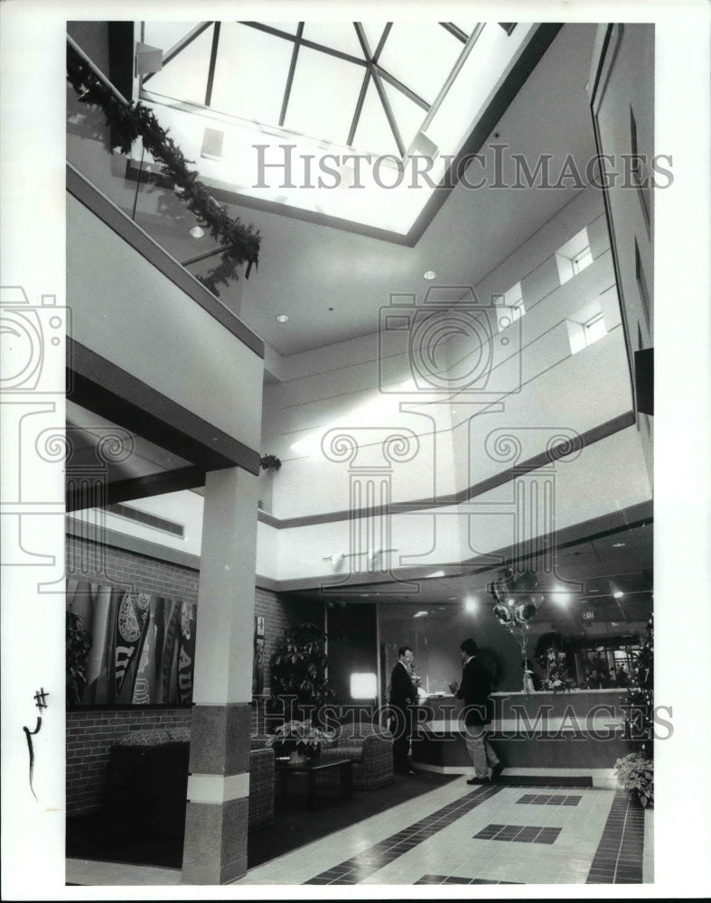 1991 Press Photo New National Assn. of College Stores Building in Oberlin, Ohio - Historic Images