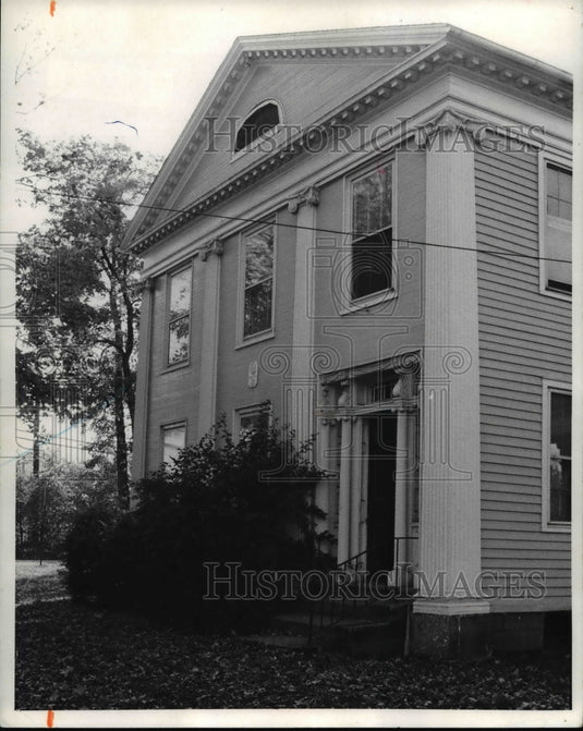 1971 Press Photo Mrs. Paul B. Roesch's House in Willoughby, Ohio - Historic Images