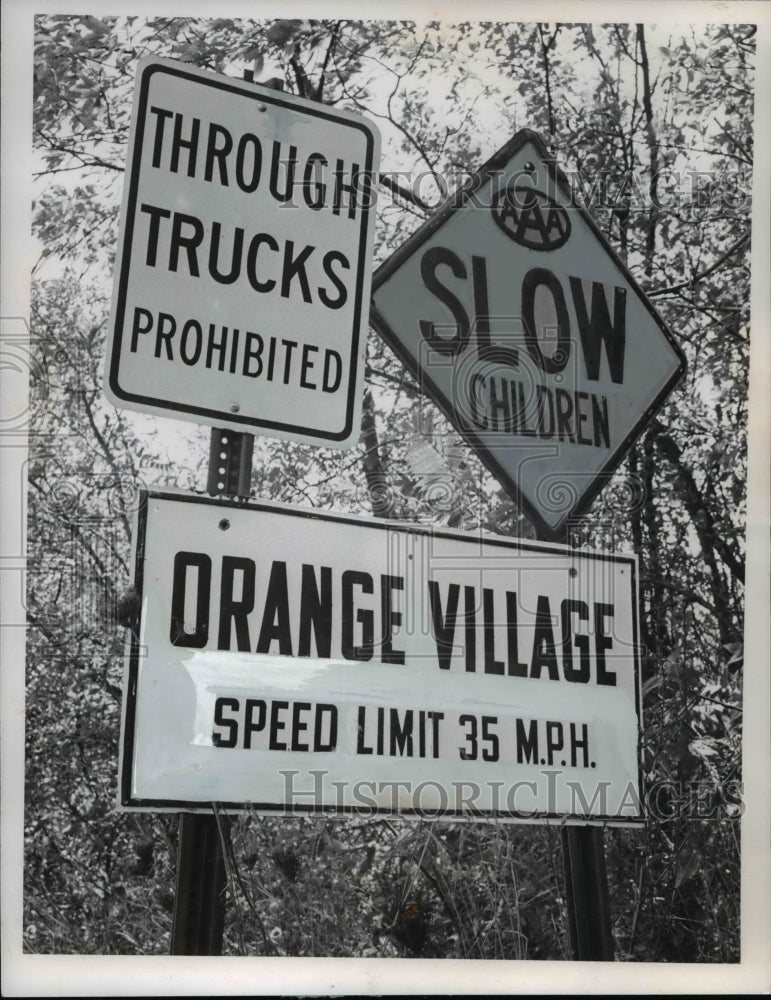 1965 Press Photo Orange Village, Ohio - Historic Images