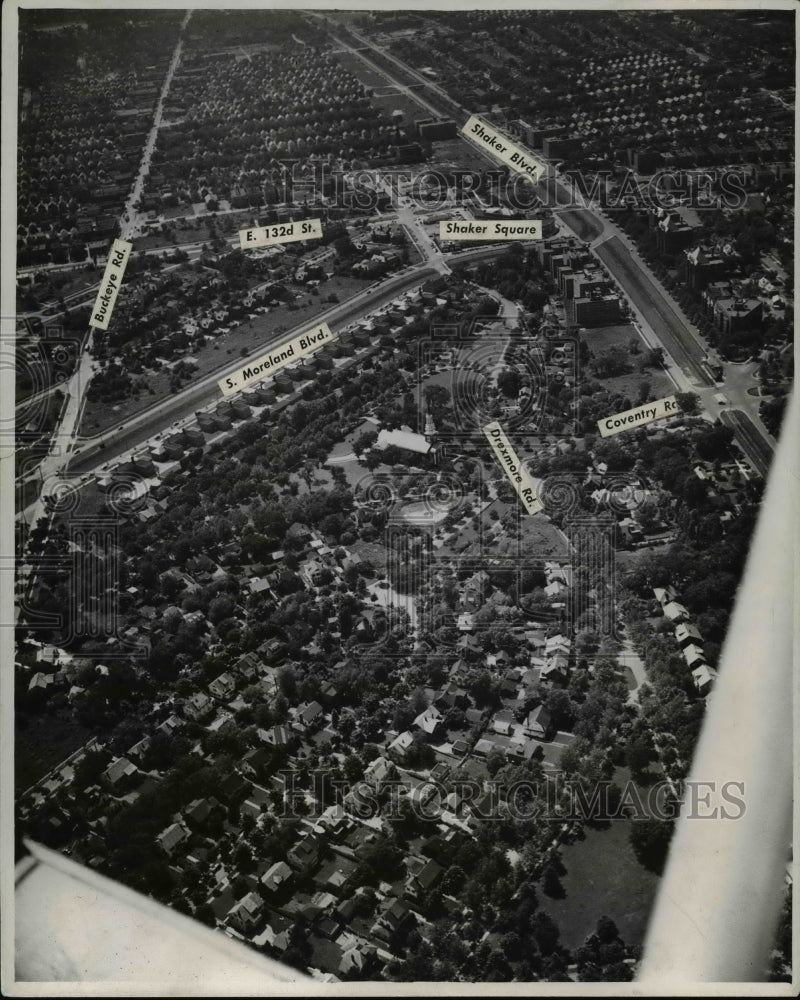 1946 Press Photo Shaker Square, Ohio - Historic Images