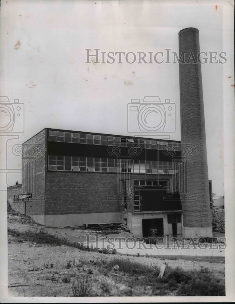 1956 Press Photo New Parma Incinerator, Ohio - Historic Images