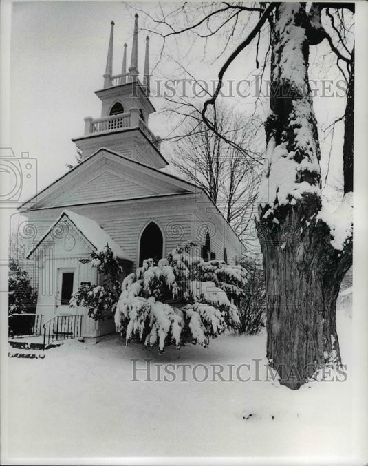 1978 Press Photo Bronson Memorial Episcopal Church, Ohio Rt. 303 Peninsula, Ohio - Historic Images