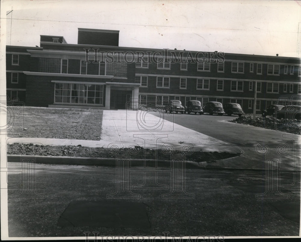 1945 Press Photo New addition - Berea Community Hospital facing Bagley Rd., - Historic Images