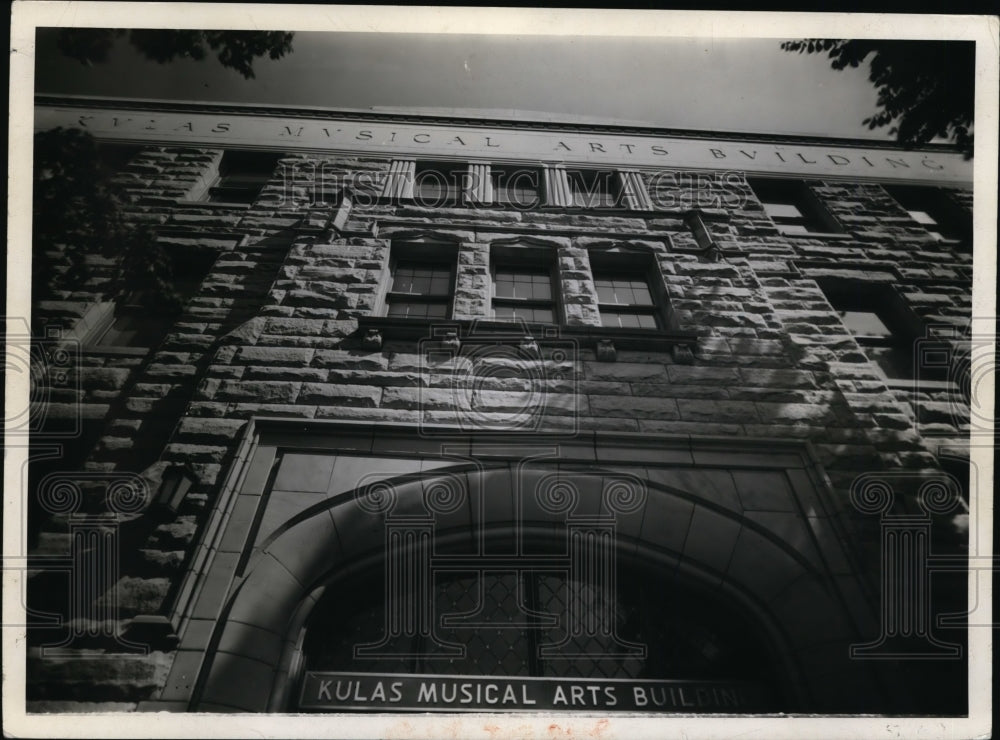 1945 Press Photo Kulas Musical Arts Building - Historic Images